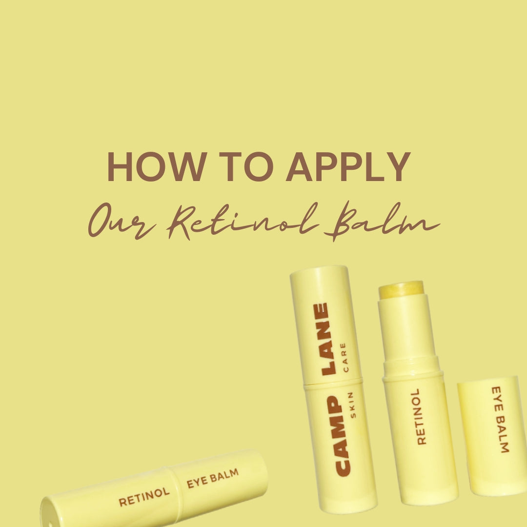 4 Step | How to apply Retinol Eye Balm